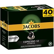 Jacobs Espresso Ristretto 12-es intenzitás, 40 db kapszula Nespresso®-hoz* - Kávékapszula