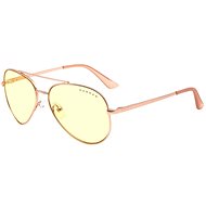 GUNNAR Maverick Rosegold, borostyánszínű lencse - Monitorszemüveg