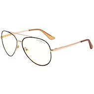 GUNNAR Maverick Blackgold, világos lencse - Monitor szemüveg