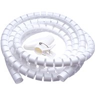 Kábelrendező CONNECT IT CableFit WINDER 2.5m fehér - Organizér kabelů