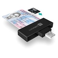 Elektronikus személyi igazolvány olvasó CONNECT IT USB eID és intelligens kártya olvasó