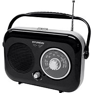 Hyundai PR 100 Retro fekete - Rádió