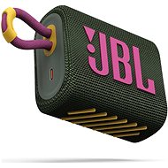 Bluetooth hangszóró JBL GO 3 zöld