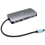 I-TEC USB-C Metal Nano Dock HDMI/VGA with LAN + Power Delivery 100W - Port replikátor