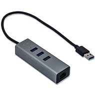 USB Hub I-TEC USB 3.0 Metal 3-portos Gigabit Ethernet USB elosztó