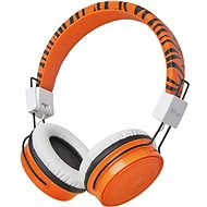 Vezeték nélküli fül-/fejhallgató Trust Comi Bluetooth Wireless Kids Headphones narancssárga