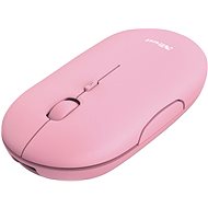 Egér TRUST Puck Wireless Mouse, rózsaszín