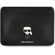 Karl Lagerfeld Saffiano Ikonik Computer Sleeve 13/14" Black - Laptop tok
