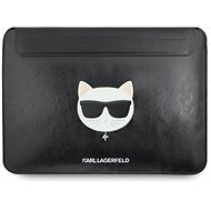 Karl Lagerfeld Choupette Head Embossed Computer Sleeve 16" Black - Laptop tok
