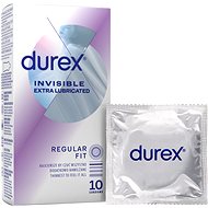DUREX Invisible Extra Thin Extra Lubricated 10 db - Óvszer