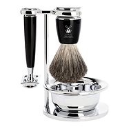 MÜHLE Rytmo Black Pure Badger 4 db - Kozmetikai ajándékcsomag