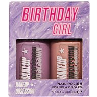 MAKEUP OBSESSION Birthday Girl Nail Duo - Kozmetikai ajándékcsomag