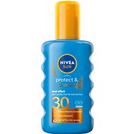 NIVEA SUN Protect & Bronze Spray SPF 30 200 ml - Napozó spray