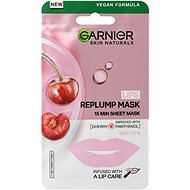 GARNIER Lips Replumping Tissue Mask with cherry and panthenol 5 g - Arcpakolás