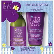 LITTLE GREEN Kids Bathtime Essentials Box ajándékcsomag gyerekeknek 3+ - Hajápoló szett