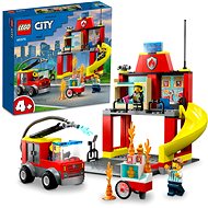 LEGO® City 60375 Tűzoltóállomás és tűzoltóautó - LEGO