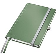 LEITZ Style A5, 80 lap, bélelt, kemény borítóval, zöld színű