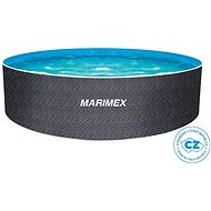 MARIMEX Orlando 3,66x1,22 m RATTAN - test + fólia - Medence