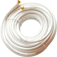 Mascom koaxiális kábel 7676-150W, csatlakozók F 15m - Koax kábel