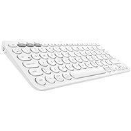 Billentyűzet Logitech Bluetooth Multi-Device Keyboard K380, fehér - US INTL
