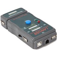 Kábel teszter Gembird NCT-2 Ethernet Kábel teszter UTP, STP, USB kábelhez - Tester kabelů