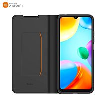 OEM Made for Xiaomi Book tok Xiaomi Redmi 10C készülékhez Black - Mobiltelefon tok