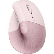 Logitech Lift Vertical Ergonomic Mouse Dark Rose - Egér