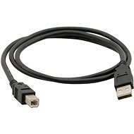 OEM USB 2.0 csatlakozó 1,8 m AB fekete - Adatkábel