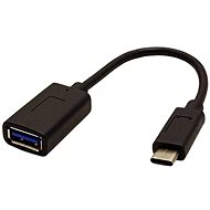 OEM USB 3.1 A(F) -> USB C(M), 0.15m - Adatkábel