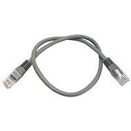 Datacom CAT5E UTP 0,5 m szürke - Hálózati kábel