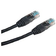 Hálózati kábel Datacom, CAT6, UTP, 0.5m, fekete - Síťový kabel
