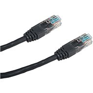 Datacom CAT5E UTP fekete 1m - Hálózati kábel