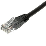 Hálózati kábel Adatátviteli, CAT6, UTP, 2m, fekete - Síťový kabel