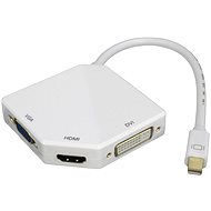 PremiumCord mini DisplayPort -> HDMI + DVI + VGA 1080p - Átalakító