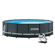 INTEX Florida Premium Grey 4,88x1,22 m + PF Sand 4 tartozékokkal - Intex 28324 - Medence