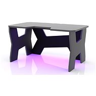 Gaming asztal MOSH RGB LED háttérvilágítással