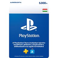 PlayStation Store - Kredit 5000 Ft - PS4 HU Digital - Feltöltőkártya