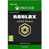 4,500 Robux for Xbox - Xbox Digital - Videójáték kiegészítő