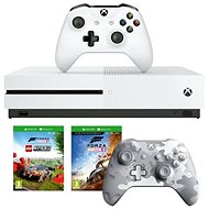 Xbox One S 1TB + Lego Forza Horizon 4 + 2x Játekvezérlő - Konzol