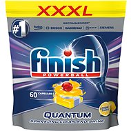 Mosogatógép tabletta FINISH Quantum Max Powerball Lemon