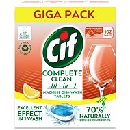 CIF All in 1 Lemon 70% Naturally 102 db - Öko mosogatógép tabletta