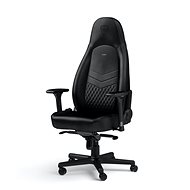 Noblechairs ICON Genuine leather, fekete-fekete - Gamer szék