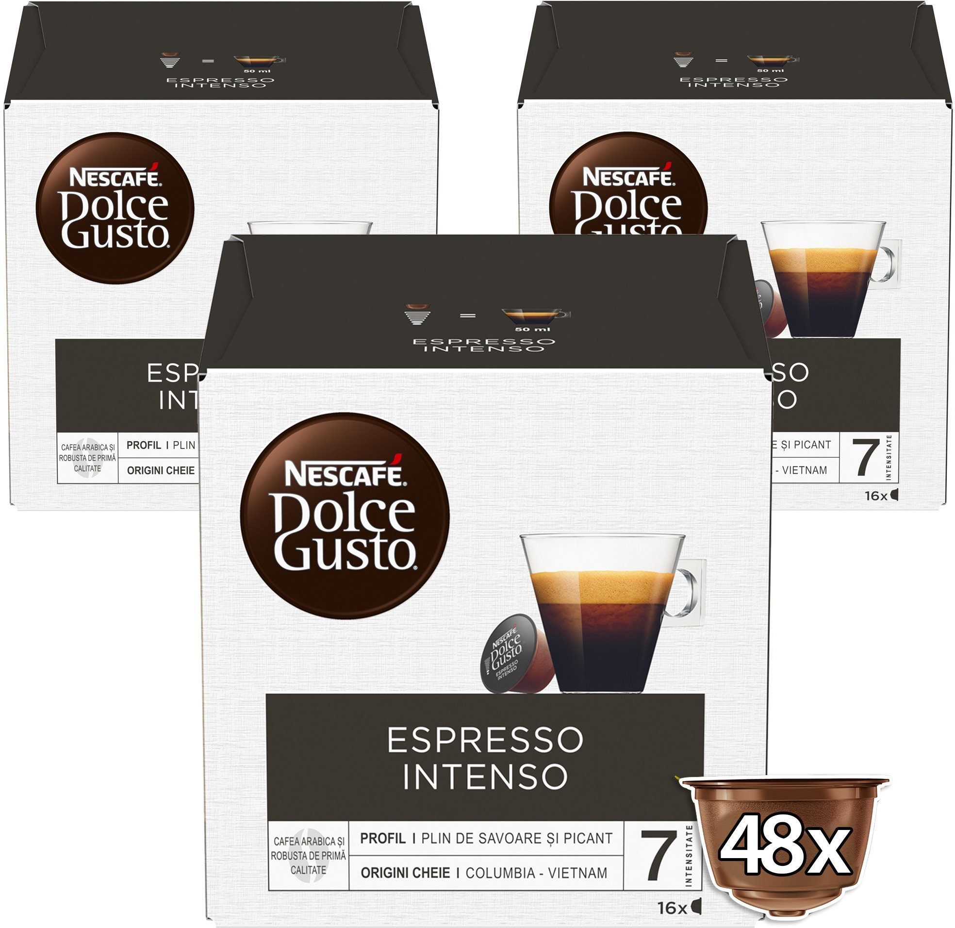 NESCAFÉ Dolce Gusto Espresso Intenso, 3 csomag - Kávékapszula