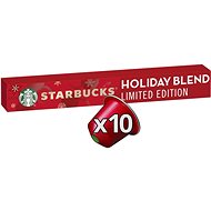 STARBUCKS® Holiday Blend by NESPRESSO® limitált kiadás, kávé kapszula, 10 kapszula/csomagolásában - Kávékapszula