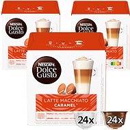 Kávékapszula NESCAFÉ Dolce Gusto  Caramel Macchiato 3 csomag - Kávové kapsle