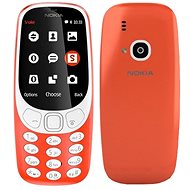 Nokia 3310 (2017) Dual SIM, piros - Mobiltelefon