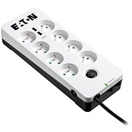 Túlfeszültségvédő EATON Protection Box 8 USB Tel@ FR, 8 kimenet, terhelés: 10A, tel., 2x USB port