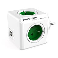 Elosztó PowerCube Original USB zöld - Rozbočovač