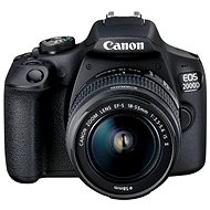 Canon EOS 2000D + 18-55mm IS II - Digitális fényképezőgép
