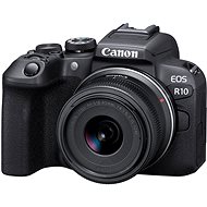 Canon EOS R10 + RF-S 18-45mm 4.5-6.3 IS STM + EF-EOS R adapter - Digitális fényképezőgép